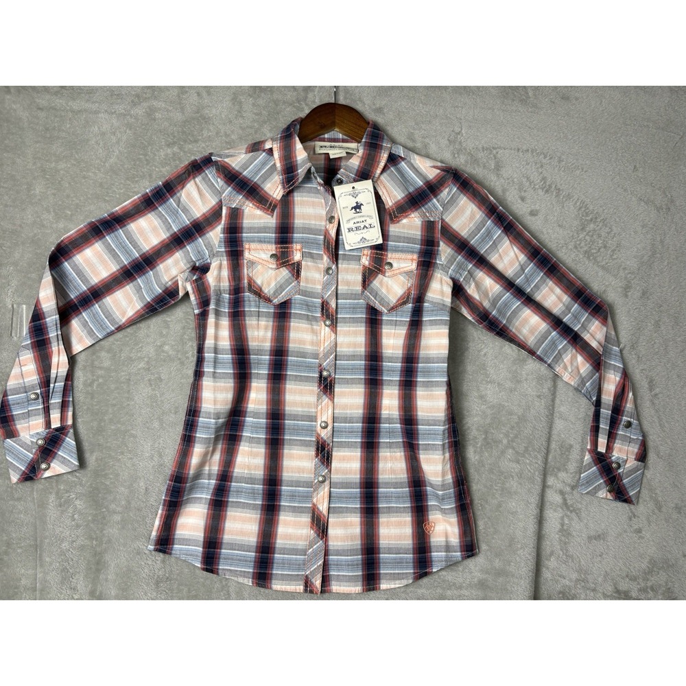 Ariat Women's Western REAL Sharon Snap Shirt Women's size XS